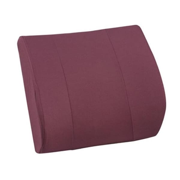 Duro-Med Duro-Med 555-7302-0700 RELAX-A-Bac Lumbar Cushion With Insert - Burgundy - 555-7302-0700