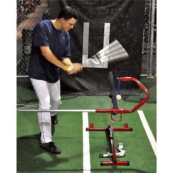 Batter Up Ind Batter Up Ind PD-550-HTFG Fold-N-Go Swing Trainer Tee - PD-550-HTFG