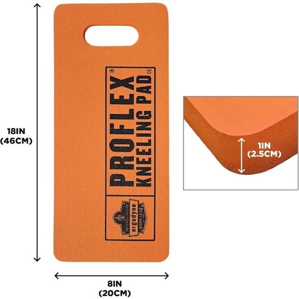 Ergodyne Kneeling Pad, 18 in. L x 8 in. W, Compact - 375