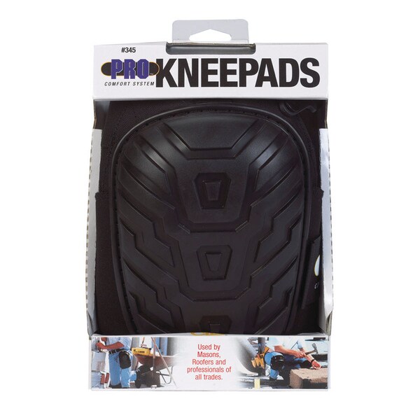 Custom Leathercraft CLC 7 in. L X 4.9 in. W Foam/Polyester Knee Pads Black - 345