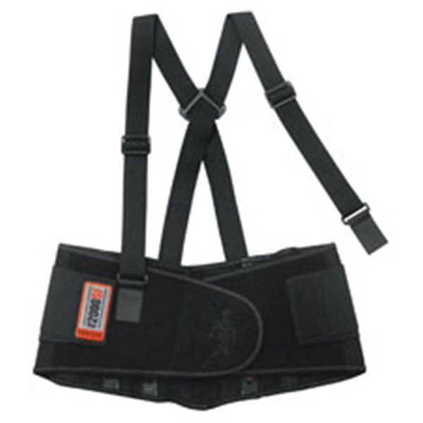 Fitnessfreak ProFlex High-Performance Back Support, Black - 8.5 x 34 in. - FI511701