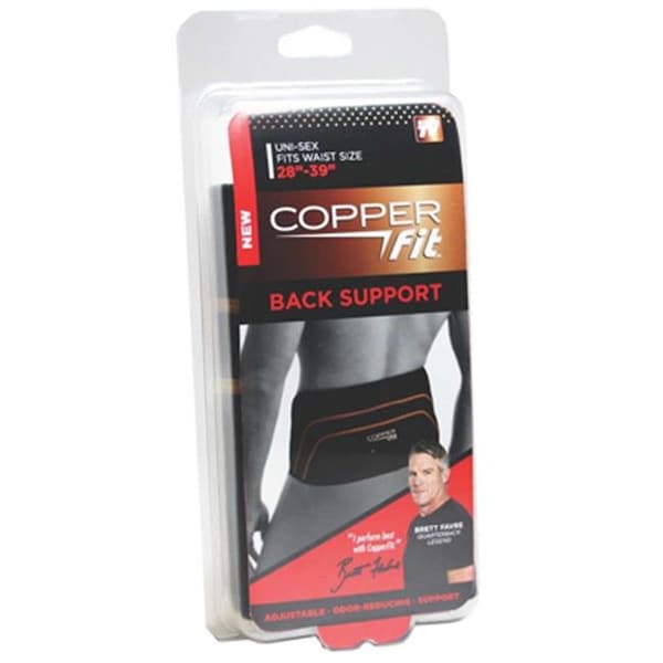 Idea Village Products Idea Village Products CFBACKLXL Large & Extra Large Copper Fit Back Support - 204813