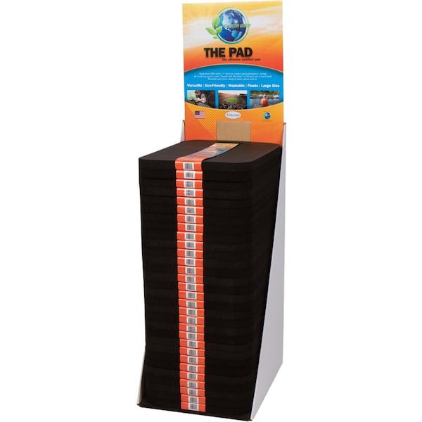 Earth Edge Earth Edge The Pad 20 in. W X 15 in. D Black Kneeling Pad - EE000261-30D