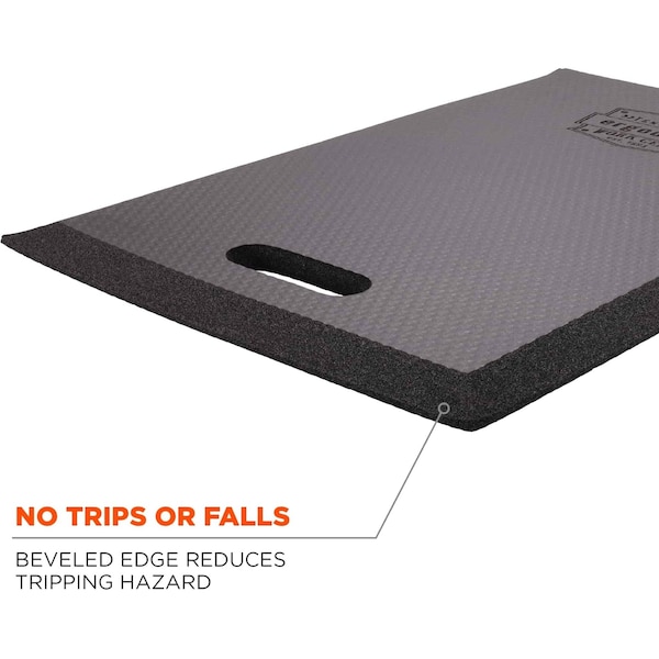 Ergodyne Black Standard Foam Kneeling Pad, 0.5" - 381