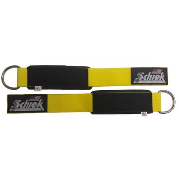 Schiek Sports Ankle Straps, Yellow - S-1700YE