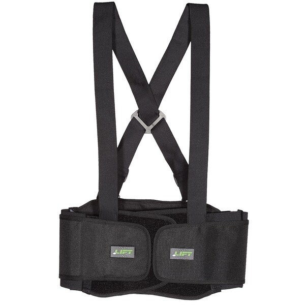 Lift Safety STRETCH Belt Black - BSH-6KM