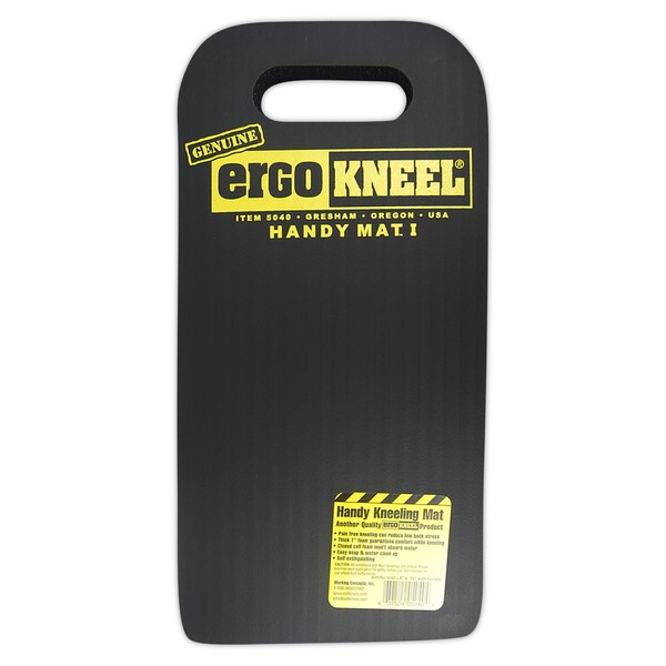 Working Concepts Working Concepts Ergokneel Foam Rubber Pocket Kneeler W/Handle, 8"X16" - 5040