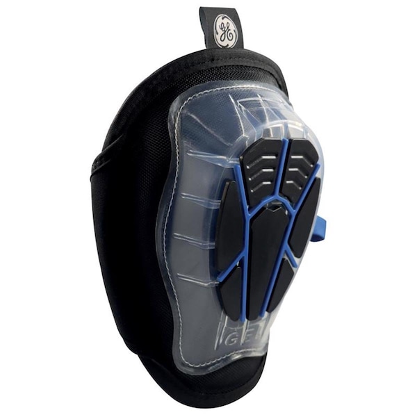 General Electric 9.84 x 5.71 in. Foam & Polyester Knee Pad, Black - One Size - 2022853