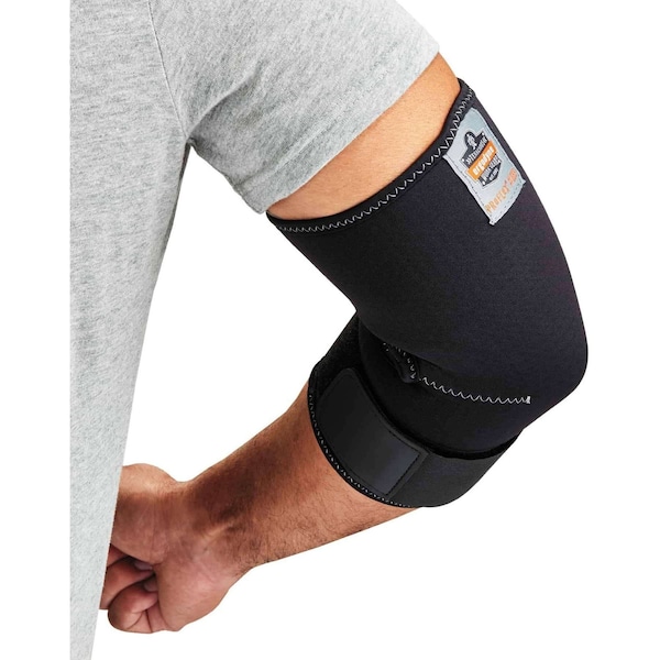 Ergodyne Neoprene Elbow Sleeve w/ Strap-large - 16584