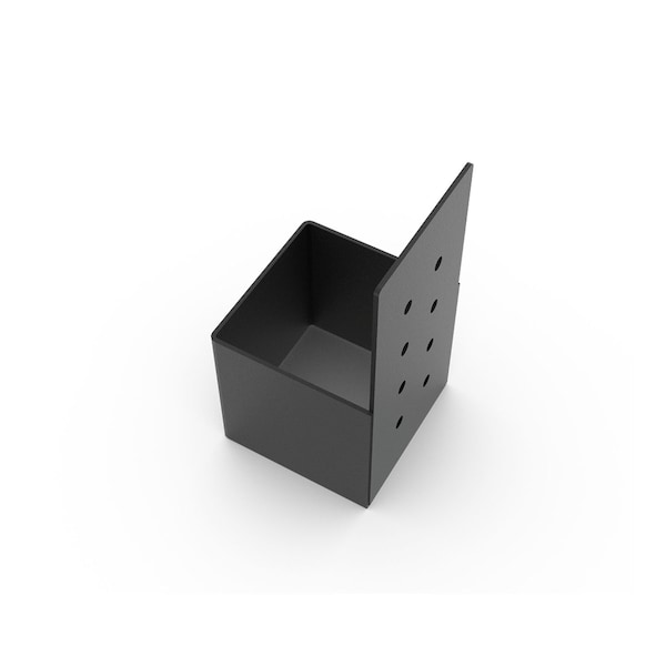 Toja Grid Toja Grid Knect Black Steel Mounting Bracket 14 Ga. 6 in. L - G021068MB1