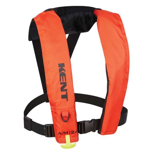 Kent Safety Life Jacket, Universal, 22.5lb, CO2, Orange - 132002-200-004-19