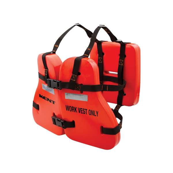 Kent Safety LifeJacket, Adult, Oversize, 17.5lb, Foam, OR - 151200-200-005-13