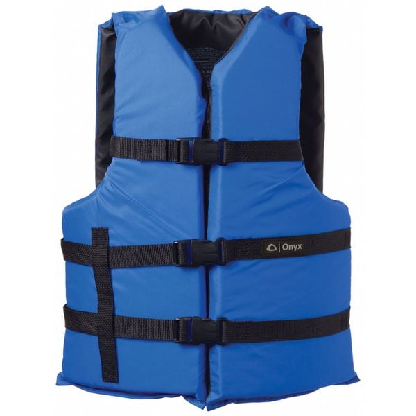 Onyx LifeJacket, Adult, Oversize, 15.5lb, Foam, BL - 103000-500-005-12