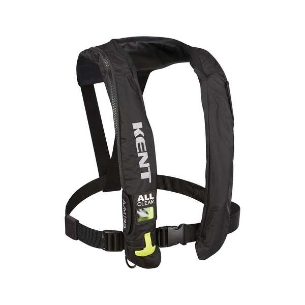 Kent Safety Life Jacket, Universal, 35lb, CO2, Black - 132802-700-004-19