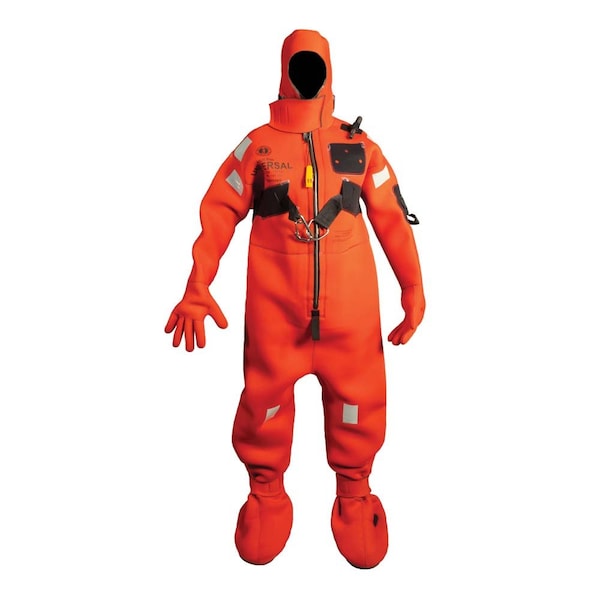 Mustang Survival Mustang Neoprene Cold Water Immersion Suit w/Harness - Red - Adult Universal - MIS230HR-4-0-209