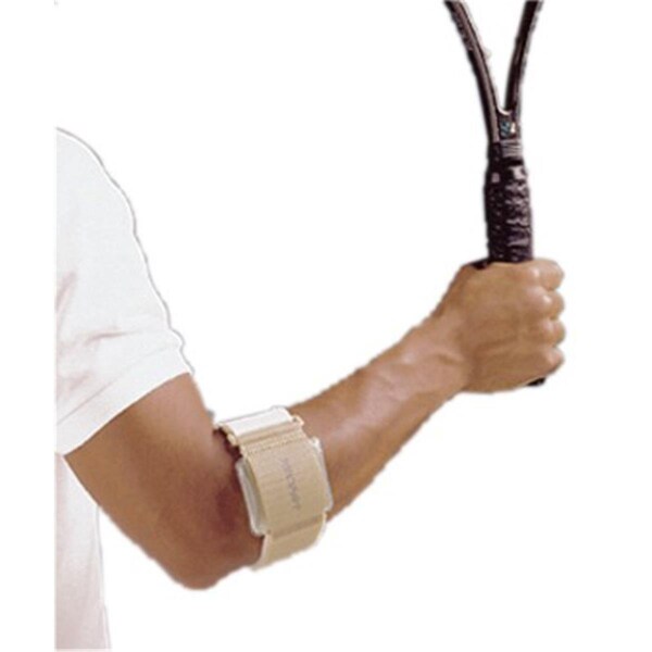 Superjock Pneumatic Armband for Tennis Elbow, Beige - SU899060
