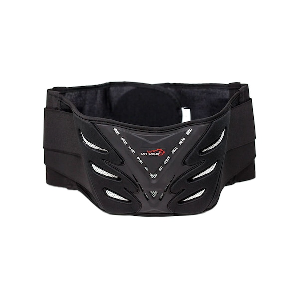 Safe Handler Advanced Honeycomb Back Brace Belt, Black, Large/X-Large - BLSH-HS-LXL-3LB-6