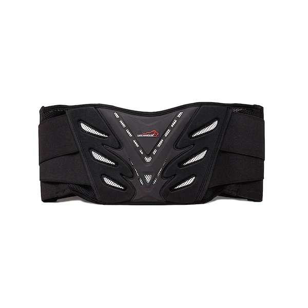 Safe Handler Advanced Honeycomb Back Brace Belt, Black, Large/X-Large - BLSH-HS-LXL-3LB-6