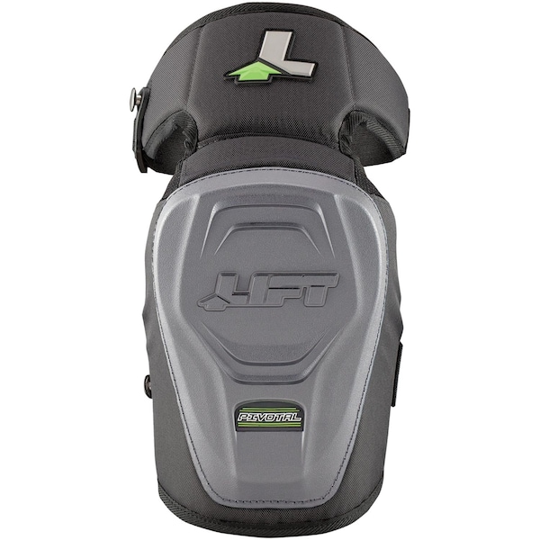 Lift Safety Knee Guard, Non-Marring, Formed EVA Pad, Polypropylene Cap, 2 Straps - KPN-15K