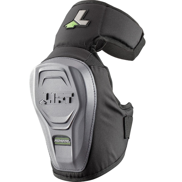 Lift Safety Knee Guard, Non-Marring, Formed EVA Pad, Polypropylene Cap, 2 Straps - KPN-15K