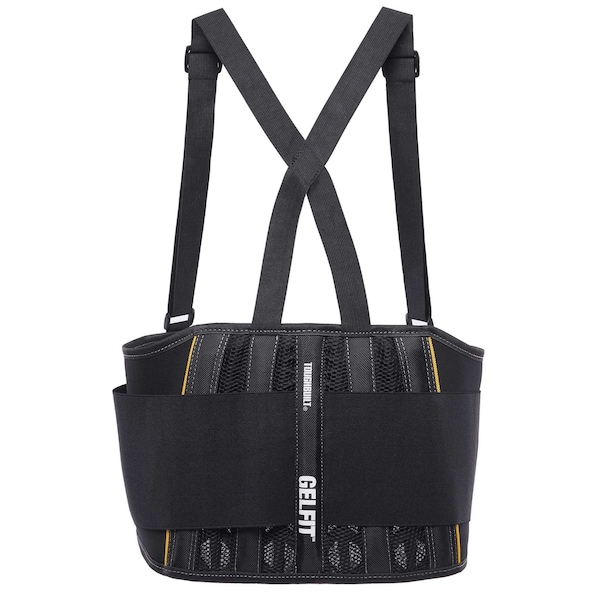 Toughbuilt GelFit Back Support Belt, 32-38 In. Waist, Large - TB-45G-M
