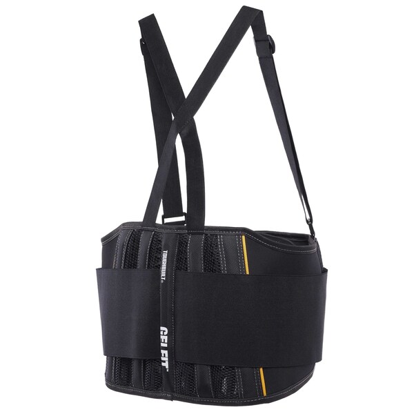 Toughbuilt GelFit Back Support Belt, 32-38 In. Waist, Large - TB-45G-M