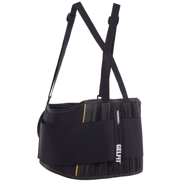 Toughbuilt GelFit Back Support Belt, 32-38 In. Waist, Large - TB-45G-M