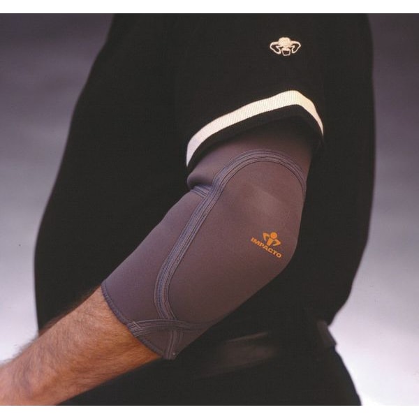 Impacto Elbow Sleeve, Layered Rubber, Black, XL - TS212XL