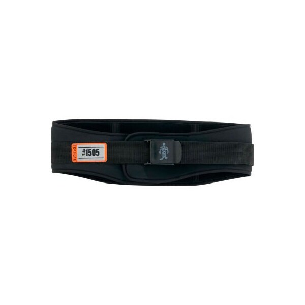 Ergodyne ProFlex 1505 Low-Profile Weight Lifters Back Support, Black, XL - 11494