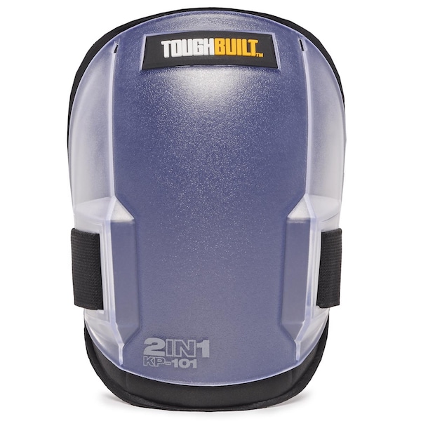 Toughbuilt ToughBuilt 7.48 in. L X 5.91 in. W Plastic 2-in-1 Knee Pads Gray One Size Fits All - TB-KP-101-2BES