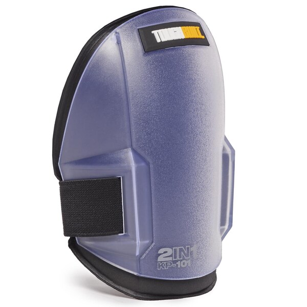 Toughbuilt ToughBuilt 7.48 in. L X 5.91 in. W Plastic 2-in-1 Knee Pads Gray One Size Fits All - TB-KP-101-2BES