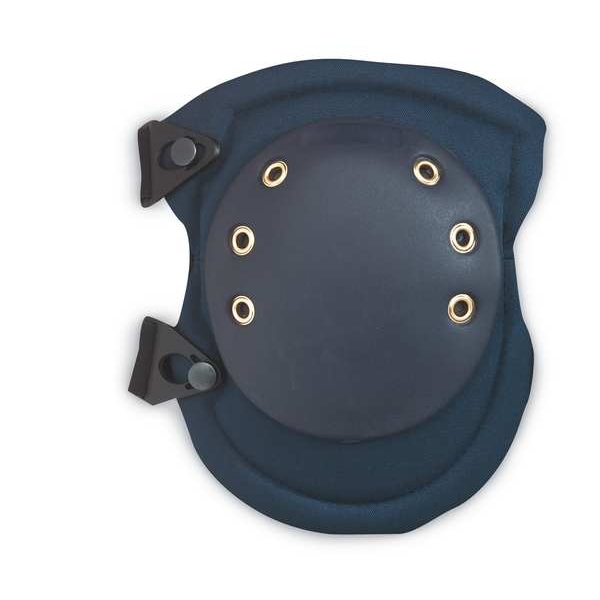 Allegro Industries Knee Pad, Flexible, Foam, Fabric Pad, Rubber Cap, Quick Release Buckle Closure, 2 Straps, Blue - 7103Q