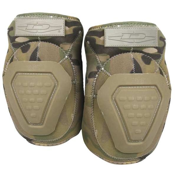 Damascus Gear Knee Pad, Non-skid, Foam Pad, Foam Cap, hook-and-loop Closure, 2 Straps, Camouflage, Universal - DNKP-M