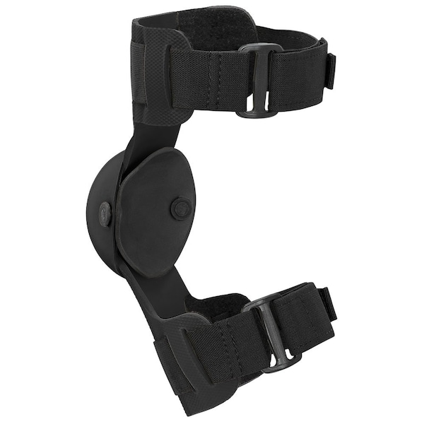 Sellstrom Gel Pad, Quick-Snap Clips Closure, Black/Black with Hi-Viz Orange Grip Strip, Universal - S96410
