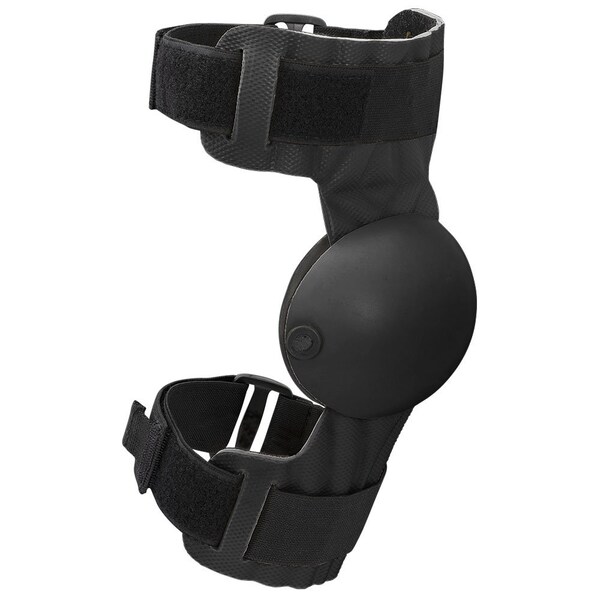 Sellstrom Gel Pad, Quick-Snap Clips Closure, Black/Black with Hi-Viz Orange Grip Strip, Universal - S96410