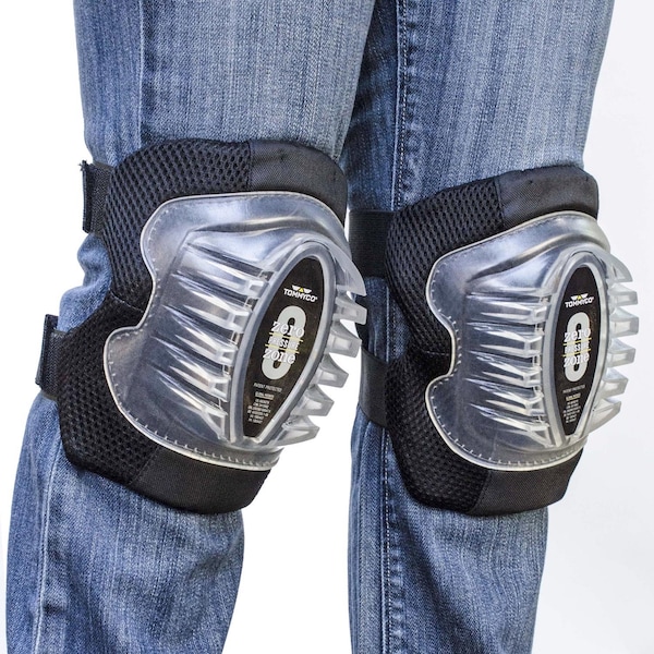 Tommyco Tommyco GELite 6 in. L X 4.5 in. W Gel Knee Pads Black One Size Fits All - GEL227