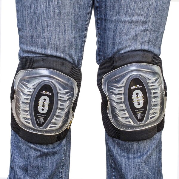 Tommyco Tommyco GELite 6 in. L X 4.5 in. W Gel Knee Pads Black One Size Fits All - GEL227