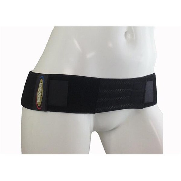 Maxar Maxar M SIB-13 S BL Sacroiliac Support Belt; Black - Small - M SIB-13 S BL