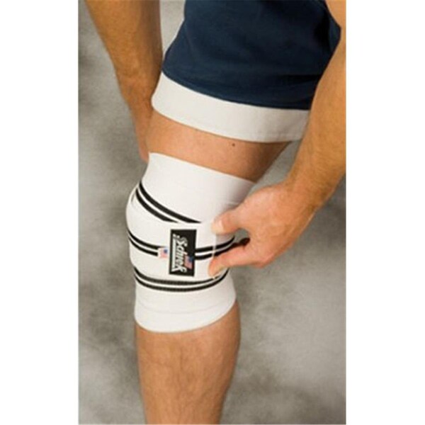 Bookazine Schiek Line Knee Wraps with Fabric Hook and Eye - TI1860619
