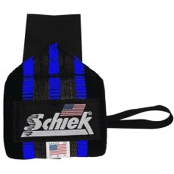 Schiek Sports Schiek Sports S-1112R Blue Line Wrist Wraps; 12 in. - S-1112R
