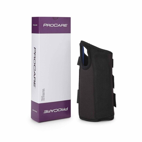 Procare Comfortform Wrist Brace Aluminum / Foam / Spandex / Plastic Left Hand Black Large - 79-87297
