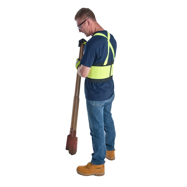 Cordova Back Support Belt, Hi-Vis Lime, XL - SB100XL