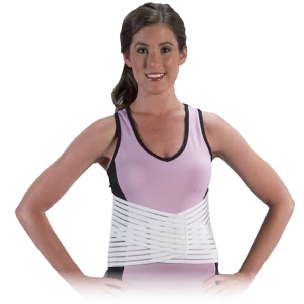 Bilt-Rite Mastex Health -2 7 in. Ortho-Rite Cool Support- White - Small - 10-57700-SM