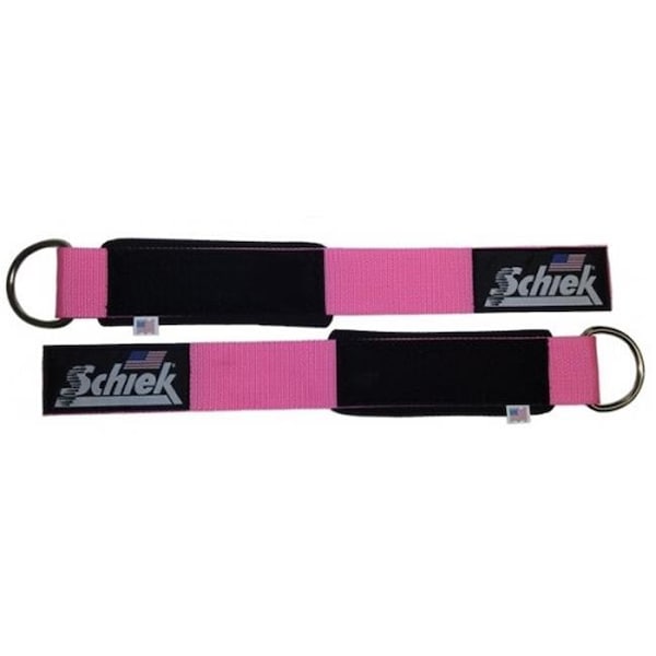 Schiek Sports Schiek S-1700PK Ankle Straps; Pink - S-1700PK