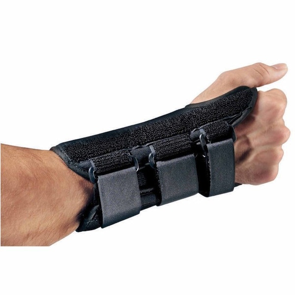 Procare Comfortform Wrist Brace Aluminum / Foam / Spandex / Plastic Right Hand Black Small - 79-87283