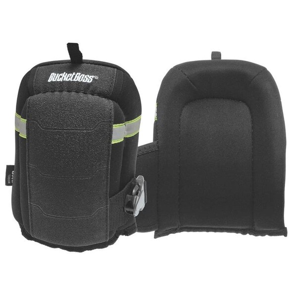 Lastplay Black KneeKeeperHV GelFoam Non-Marring Flooring Knee Pad - LA953570
