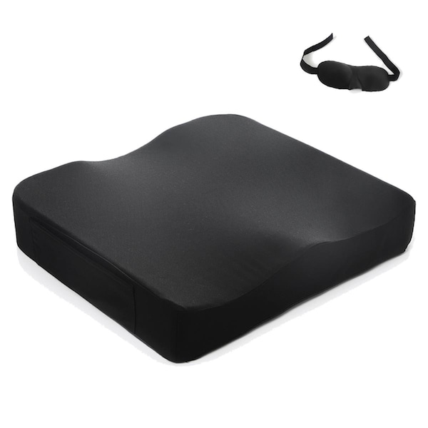 Stephan Roberts Seat Cushion Charcoal Memory Foam - STRB-SC17X19C-08