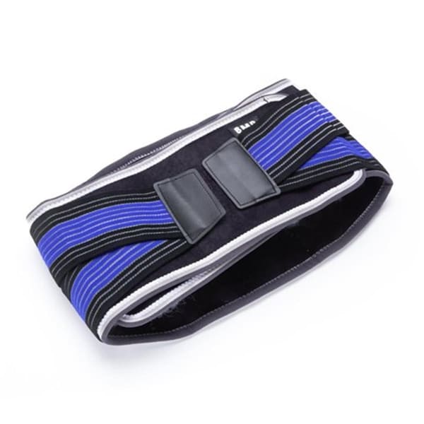 Black Mountain Products Stabilizing Lumbar Waist Brace- Blue - Medium - WAIST BRACE BLUE M