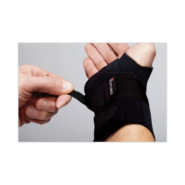 Futuro Energizing Wrist Support, Small/Medium, Fits Right Wrists 5.5 in. to 6.75 in., Black, 12PK - MCO 20060