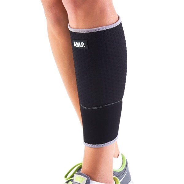 Black Mountain Products Extra Thick Warming Brace- Black - Medium - CALF BRACE BLACK M